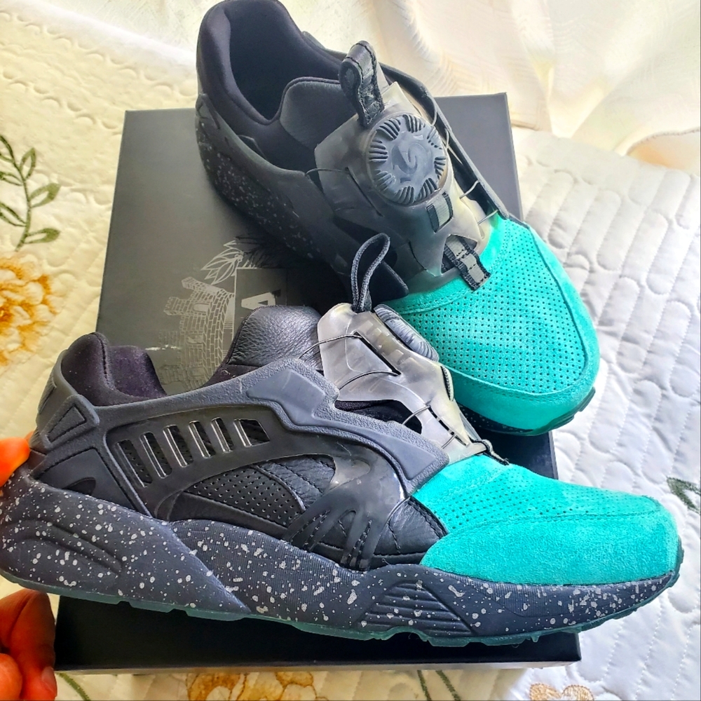 Pristine Condition! Ronnie Fieg x KITH COA Puma Disc OG Atlantis sz9